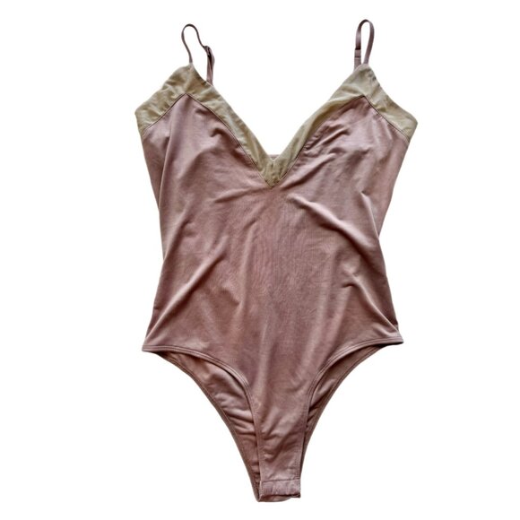 Vintage Dusty Mauve Bodysuit - Picture 1 of 8